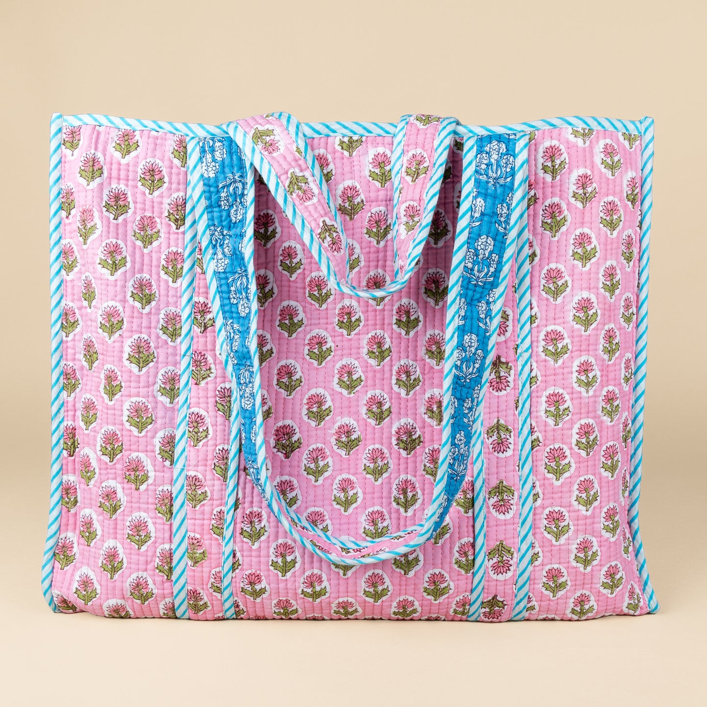 Tote Bag - Roze - Blauw - No.11