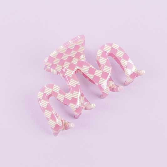 Haarclip Framboos- klein