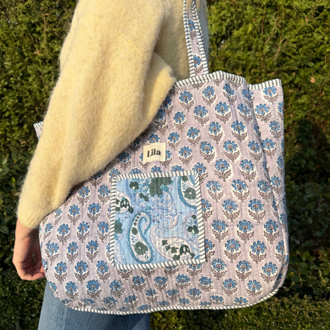 Sac fourre-tout - bleu clair - Gray - No.19