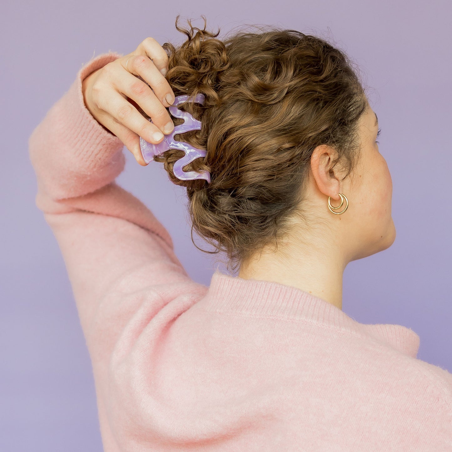 Haare Clip Blase