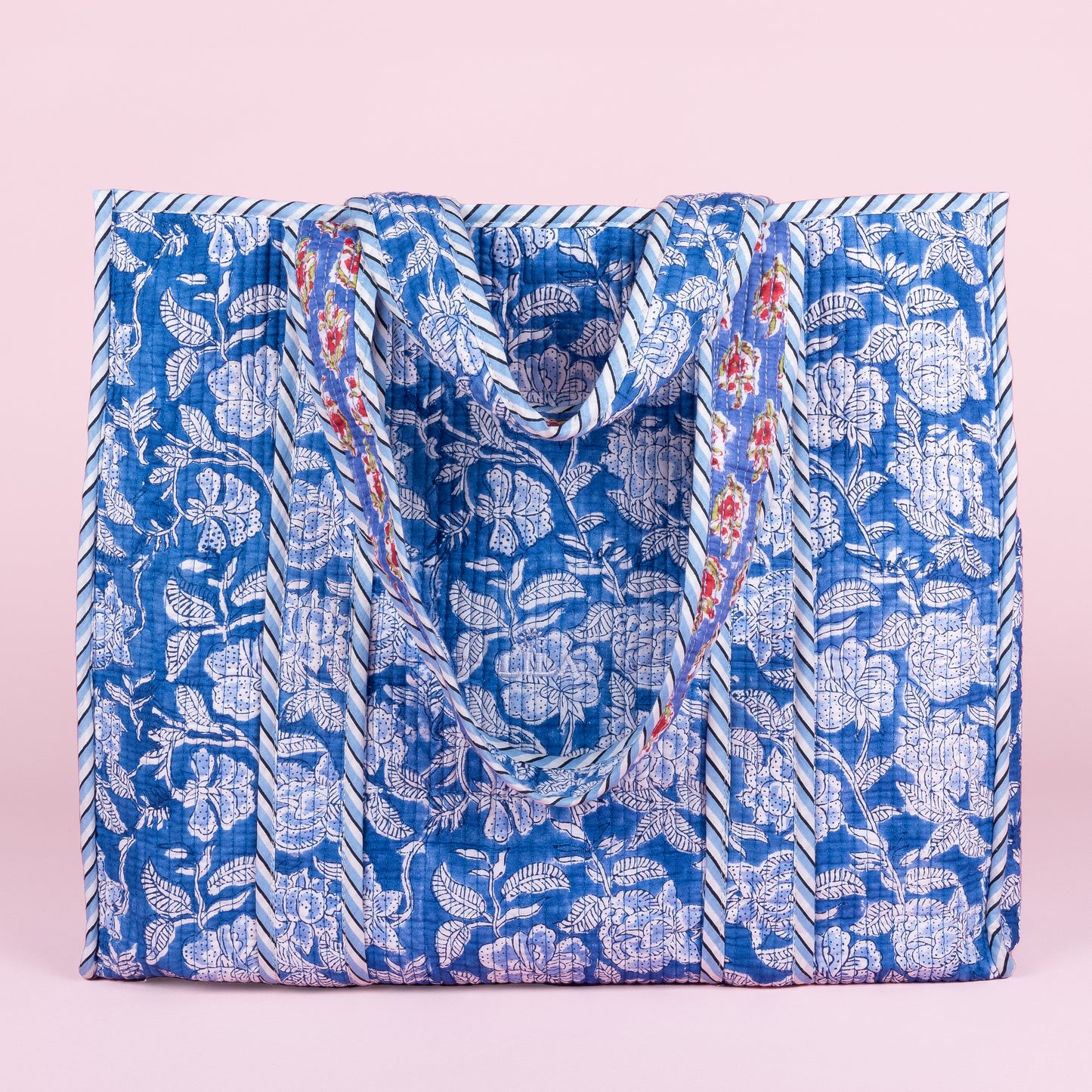 Tote bag - blue - zeros no.9