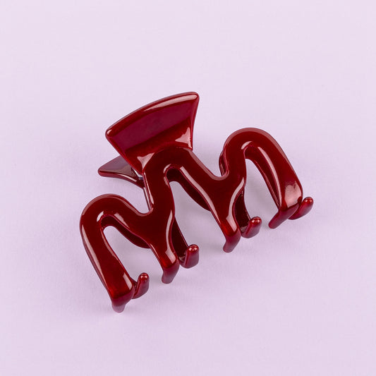 Pre-order - Haarclip Ruby- klein