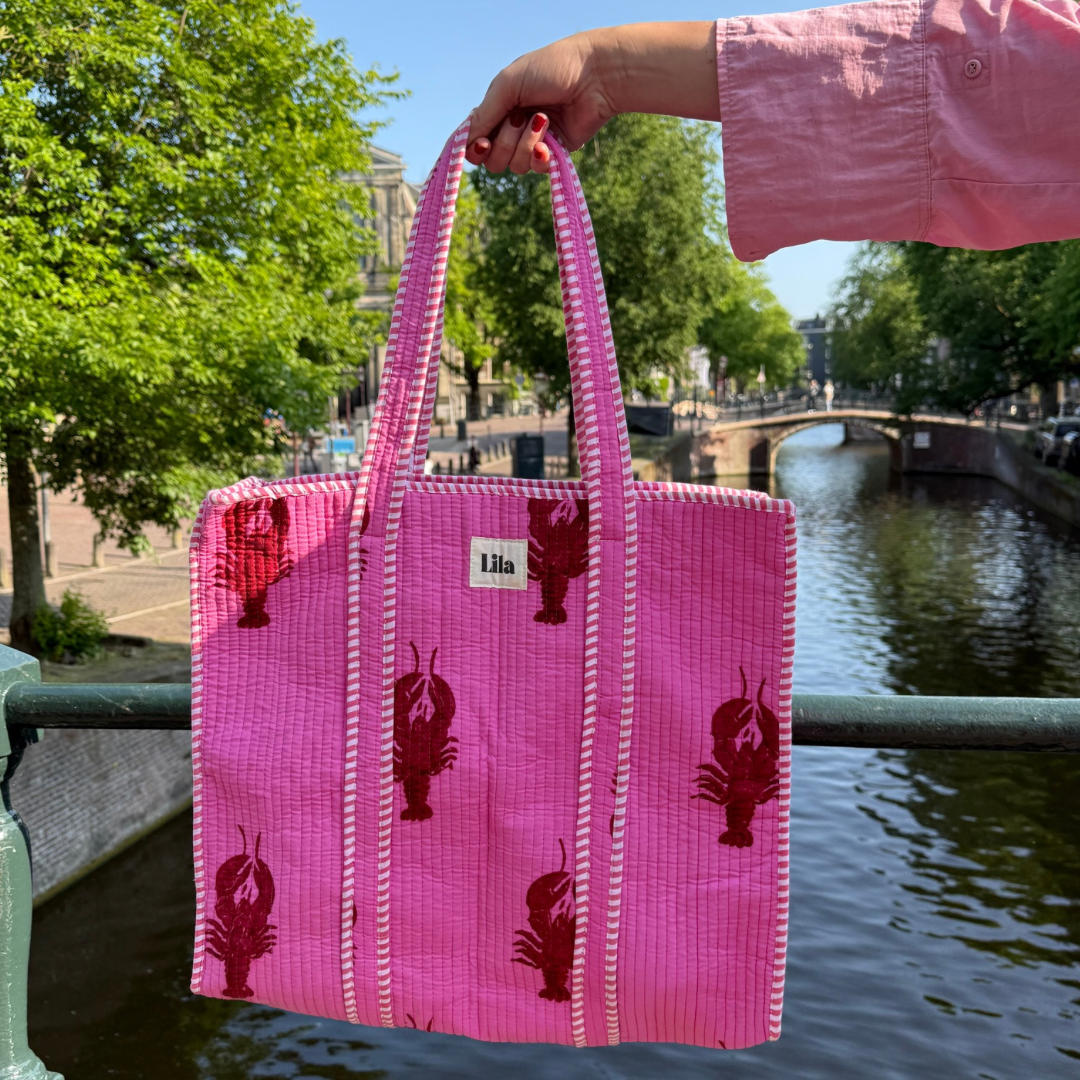 Tote bag - Lobster - Rits- No.16