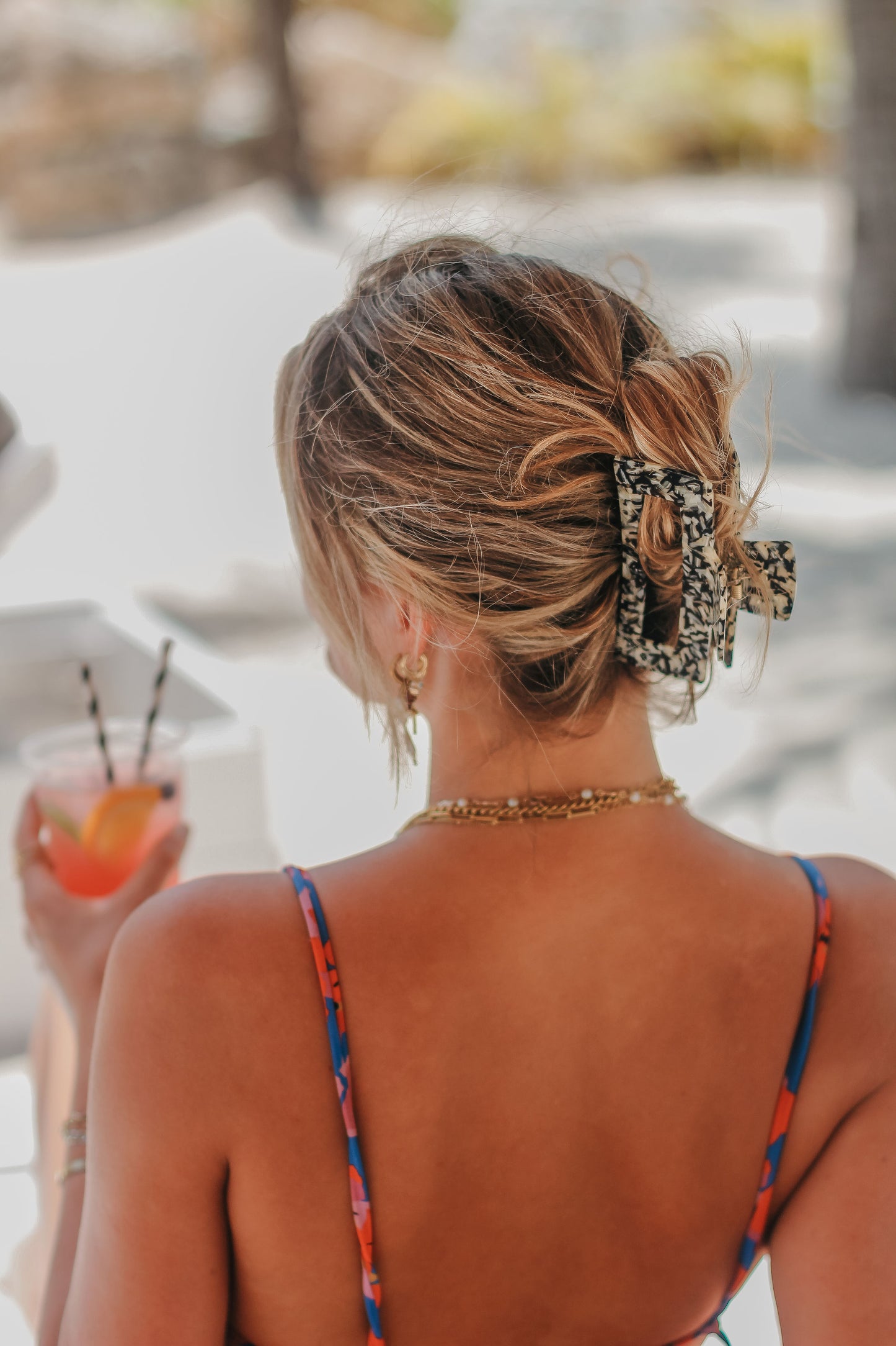 Hair clip - Noir - XL