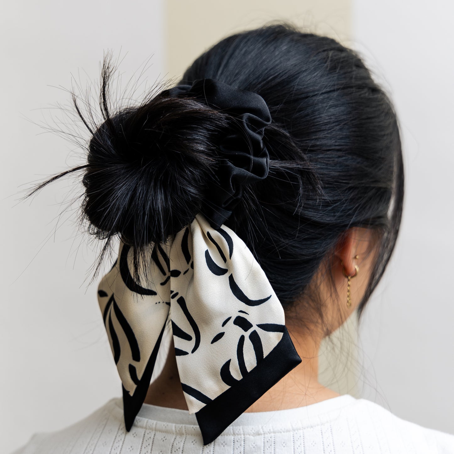 Scrunchie con cinta