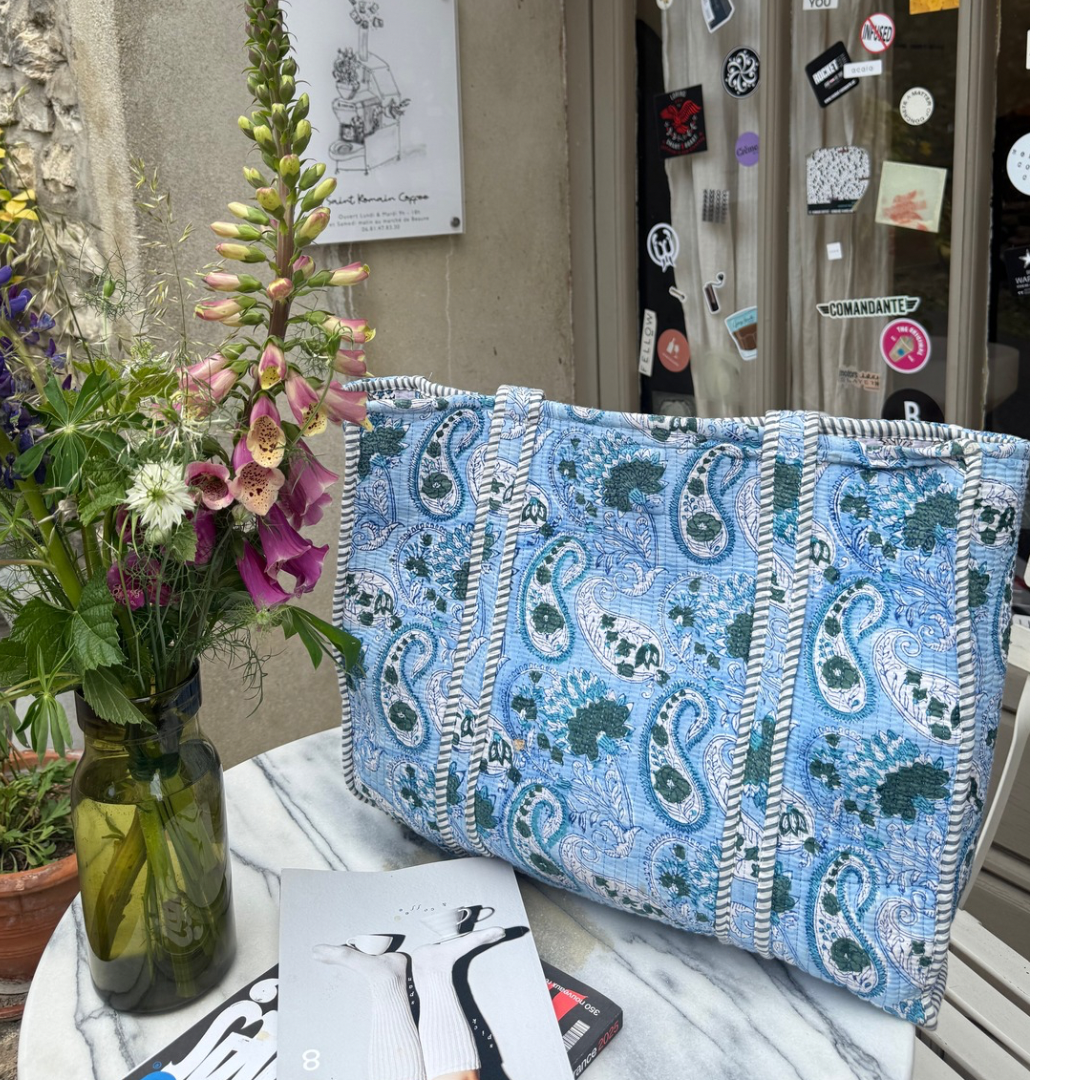 Sac fourre-tout - bleu clair - Gray - No.19