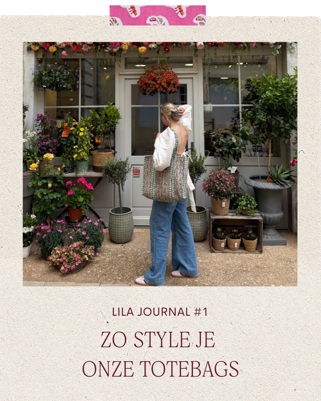 Zo style je onze totebags