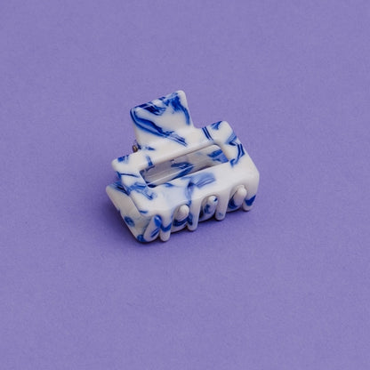 Hair clip Delft Blue-mini