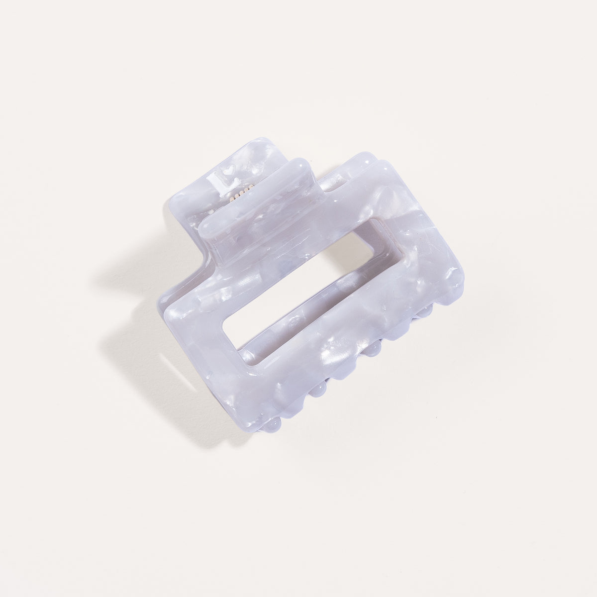 Haarclip Silver Glow