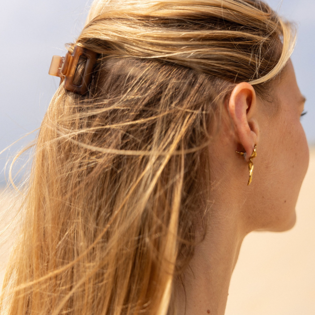 Haarclip Walnut