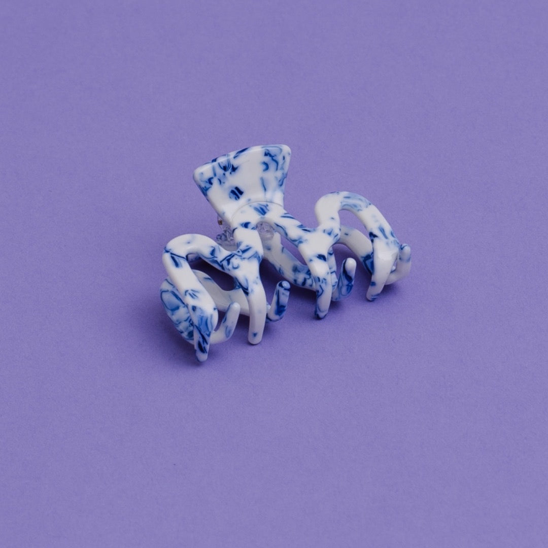 Précommande Pince à Cheveux Delft Bleu-petite