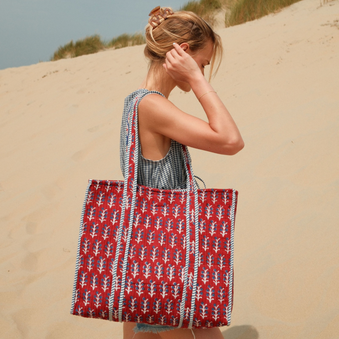 Tote Bag - Burgundy - No.1