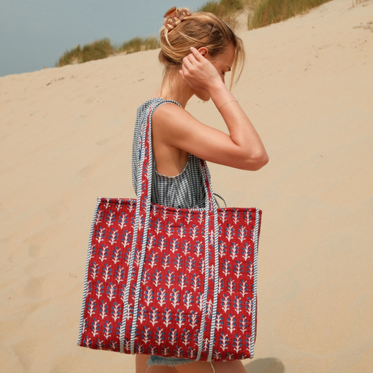 Tote Bag - Burgundy - No.1