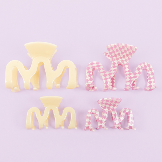 Haarclips dulces y suaves