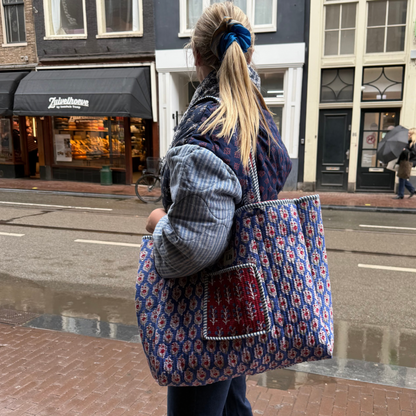 Tote bag - Burgundy - No.14