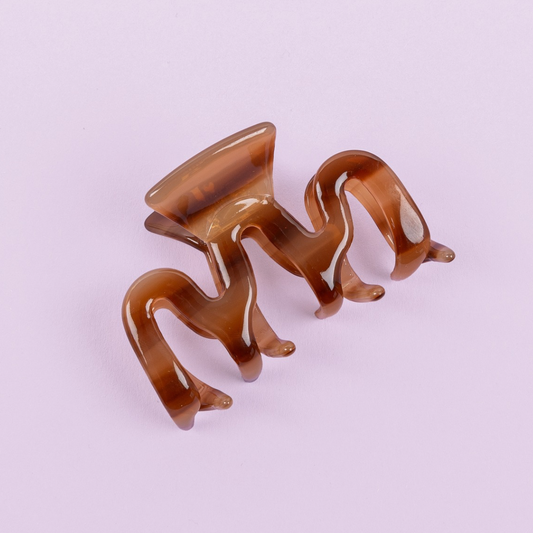 Haarclip Bronze