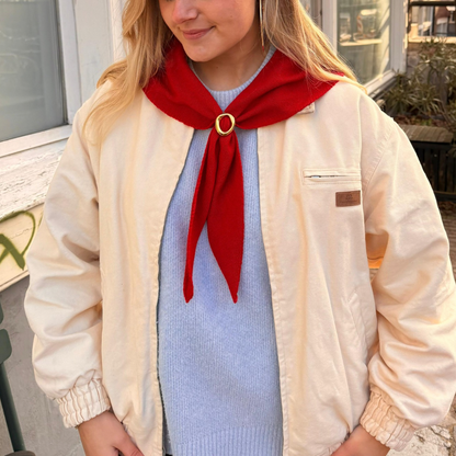 Triangle Sjaal - Rood - Klein