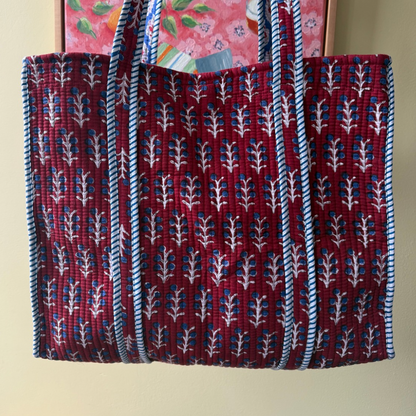 Tote bag - Burgundy - No.14