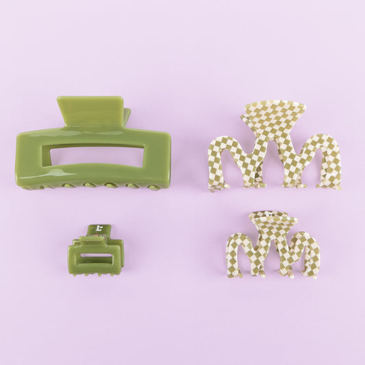 Haarclips les Greenies