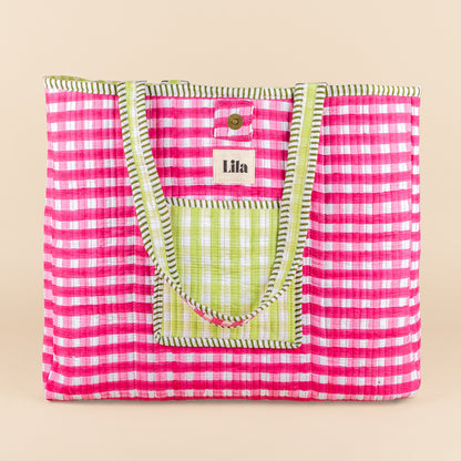 Tote Bag - Sandía - incluye neceser - No.7